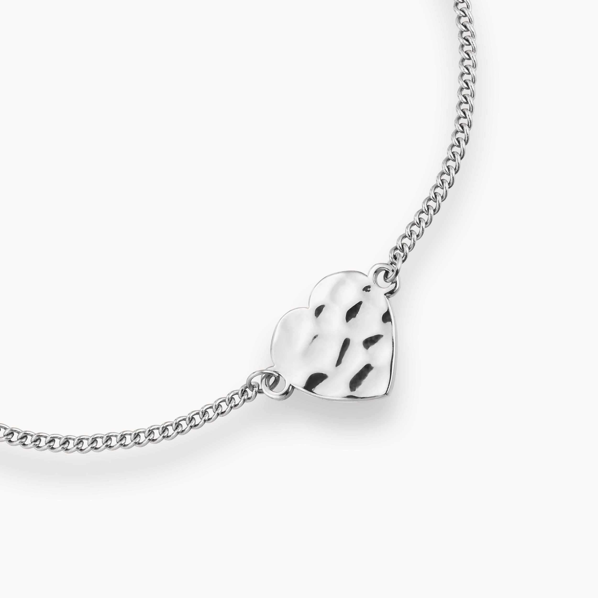 HJERTE HAMMERED ARMBÅND