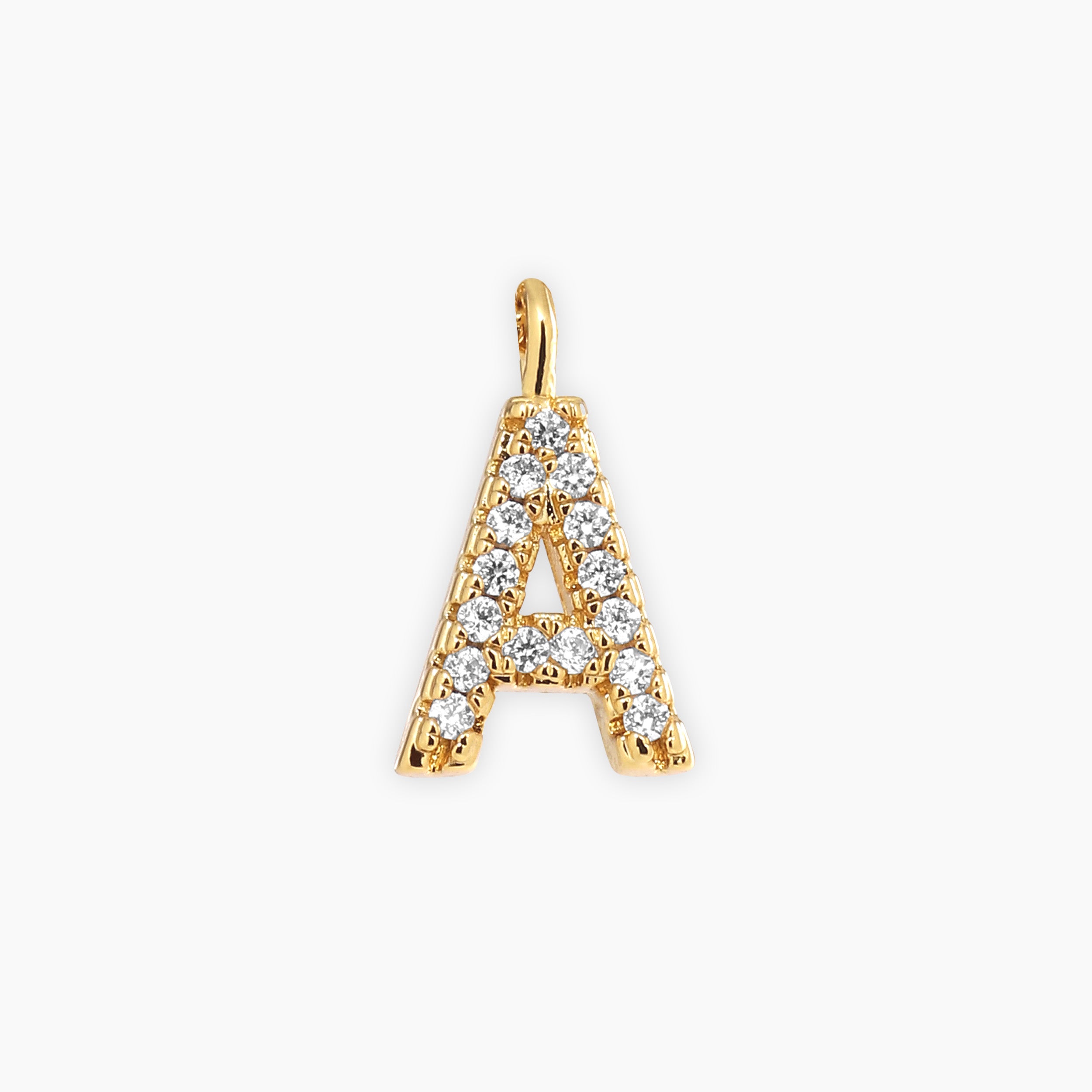 Bogstav vedhæng (Zirkoner)