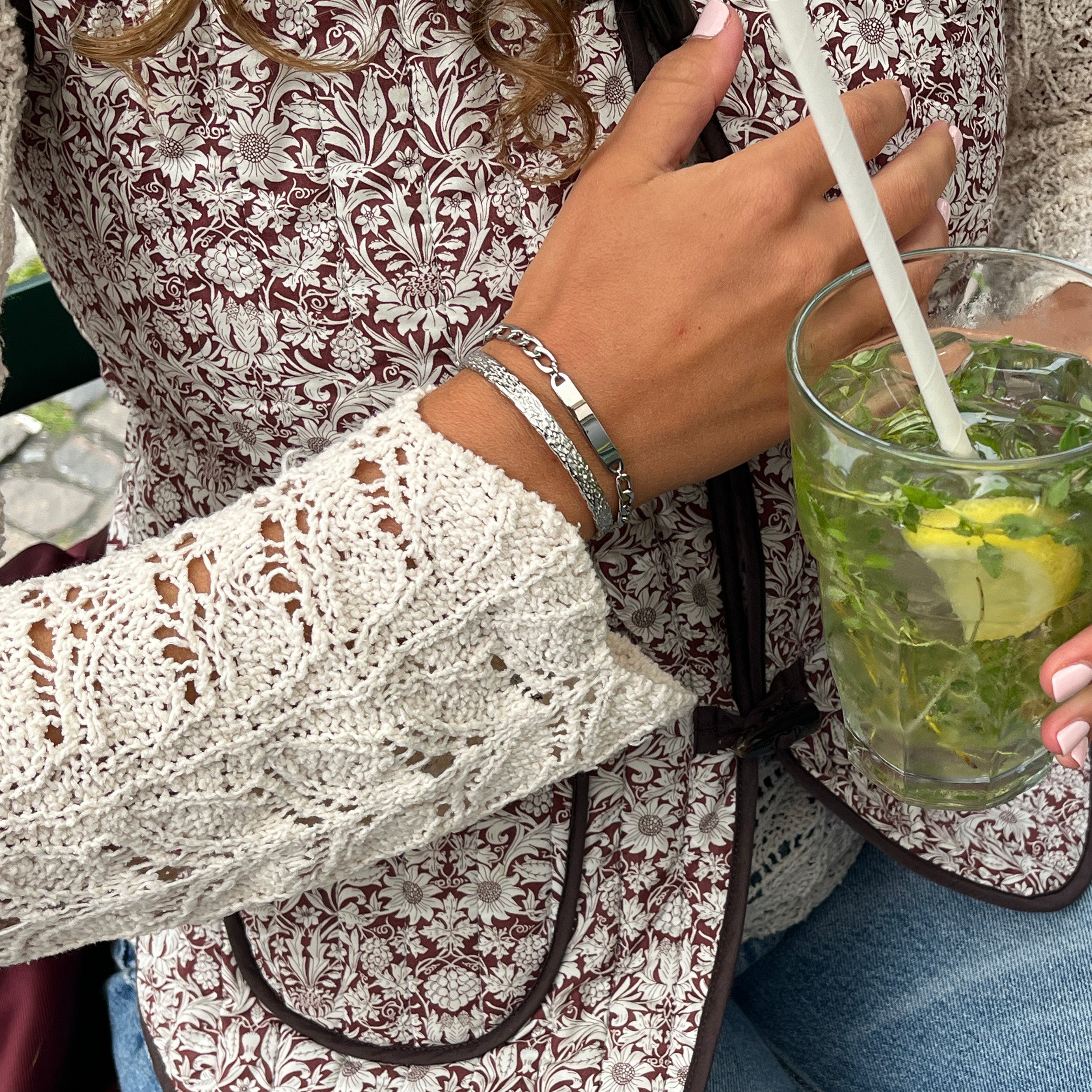 FIGARO ARMBÅND 5 MM