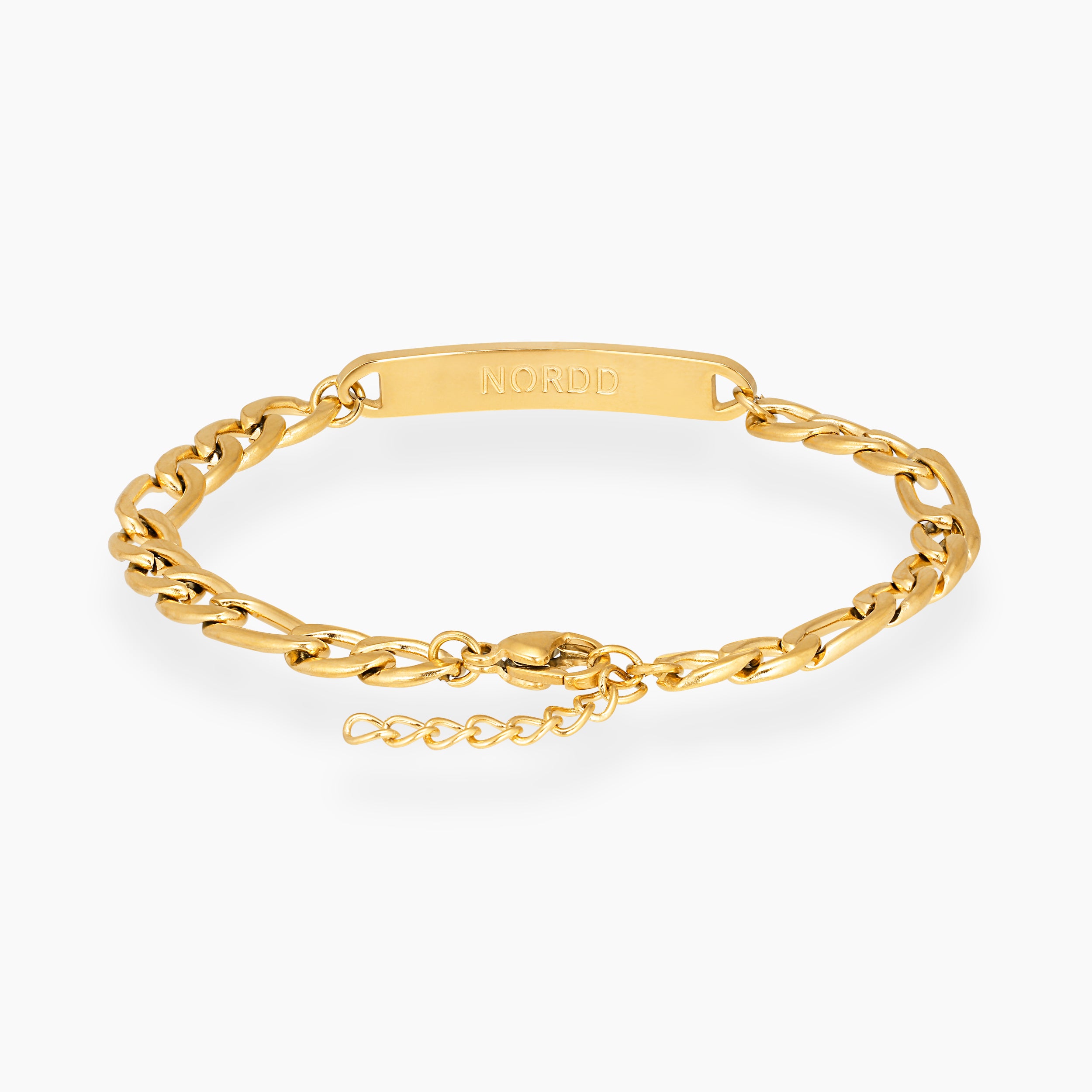 FIGARO ARMBÅND 5 MM - GULDBELAGT