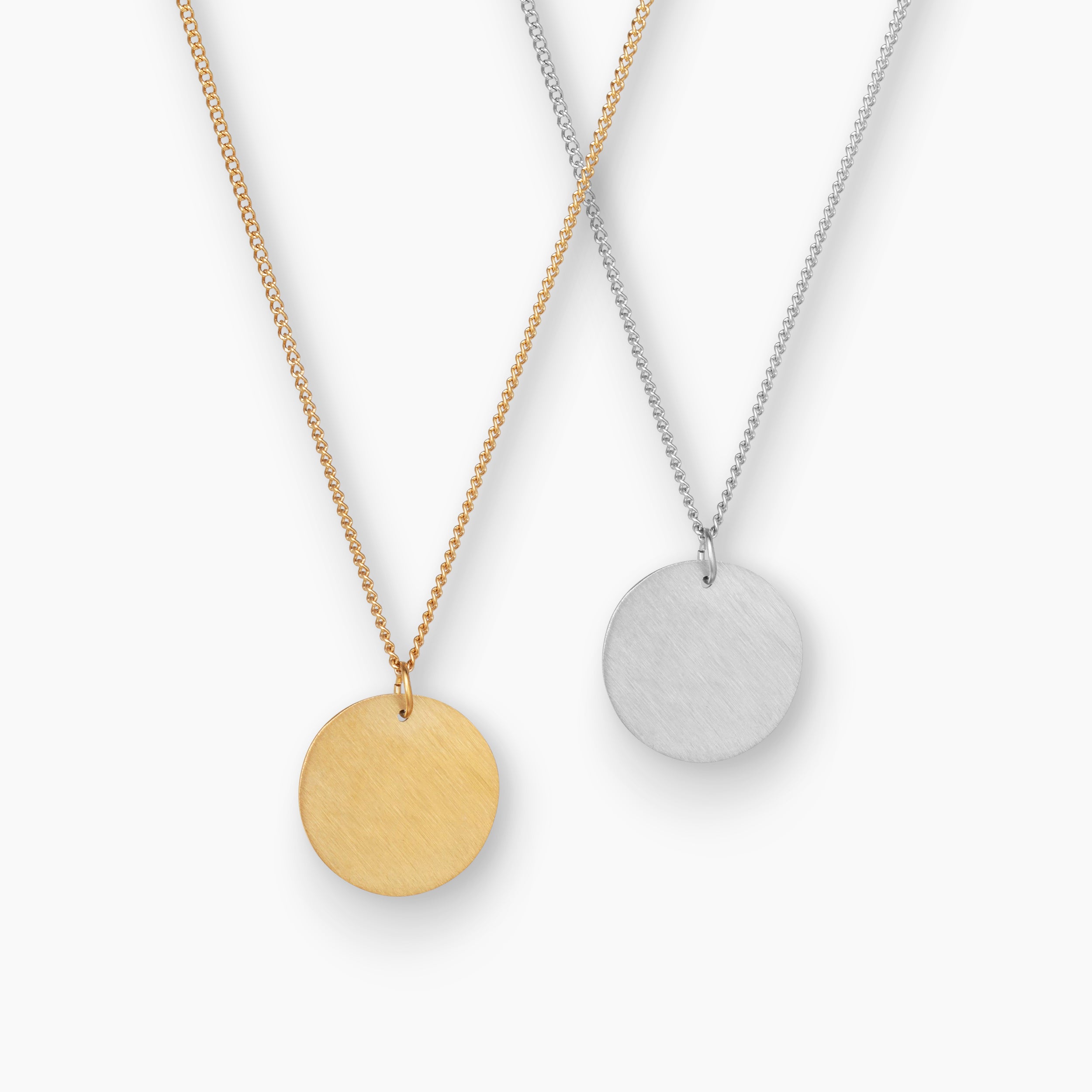 2 x HAMMERED HALSKÆDE 02