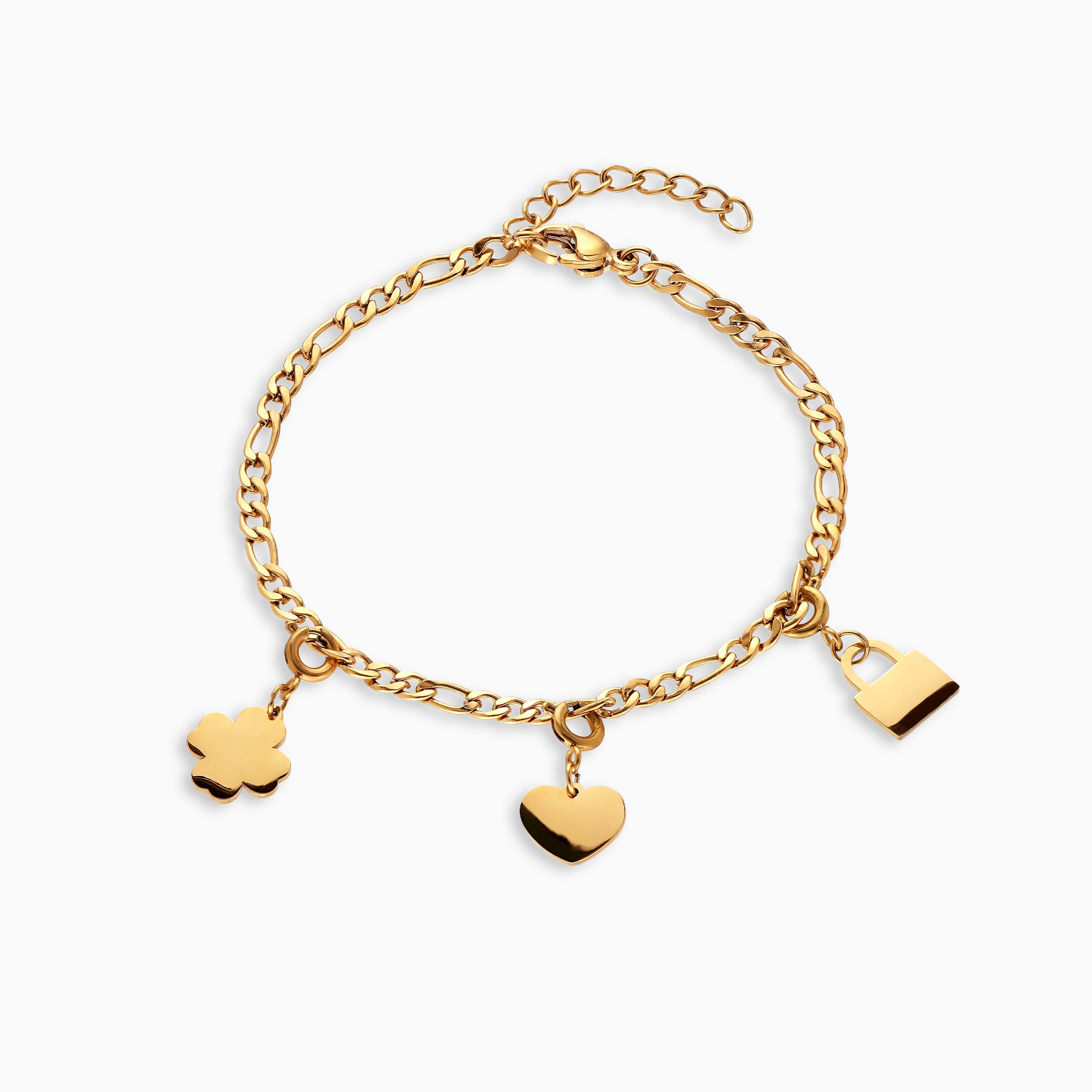 HAMMERED RUNDT CHARM