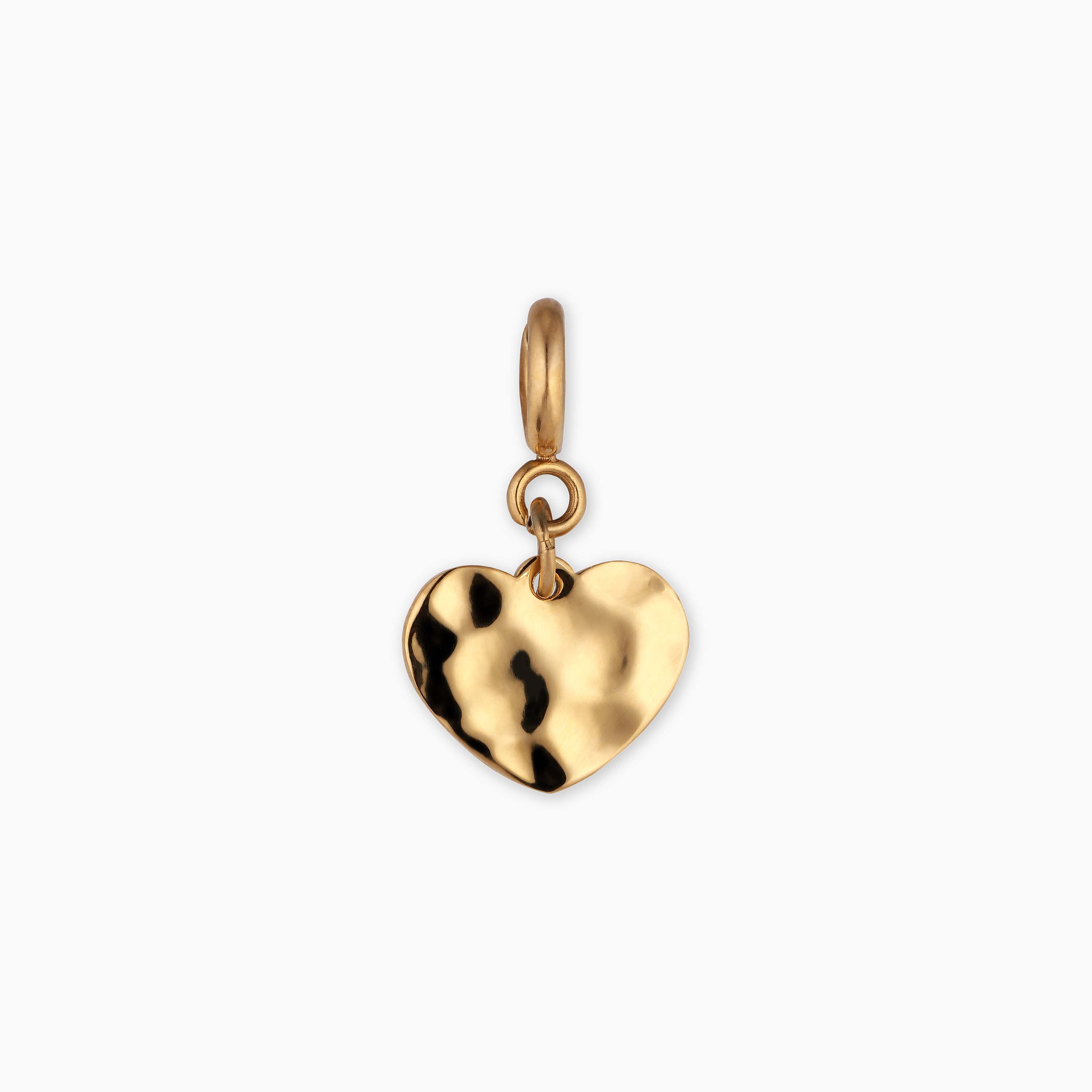 HAMMERED HJERTE CHARM