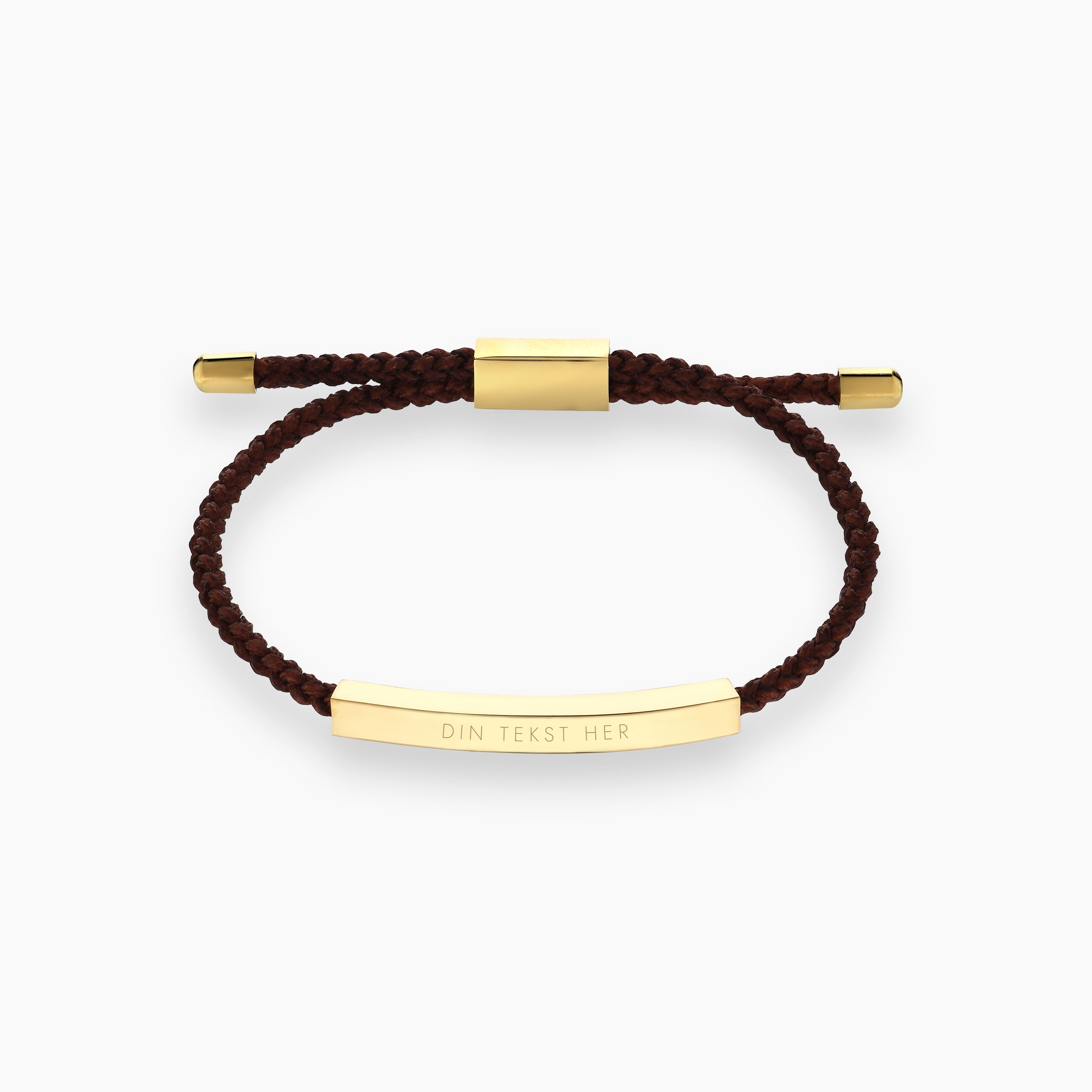 ROPE GULDBELAGT/BRUN