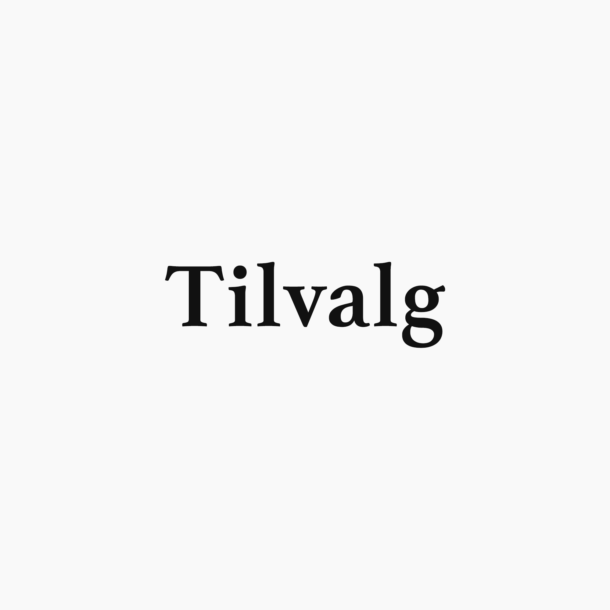 Tilvalg