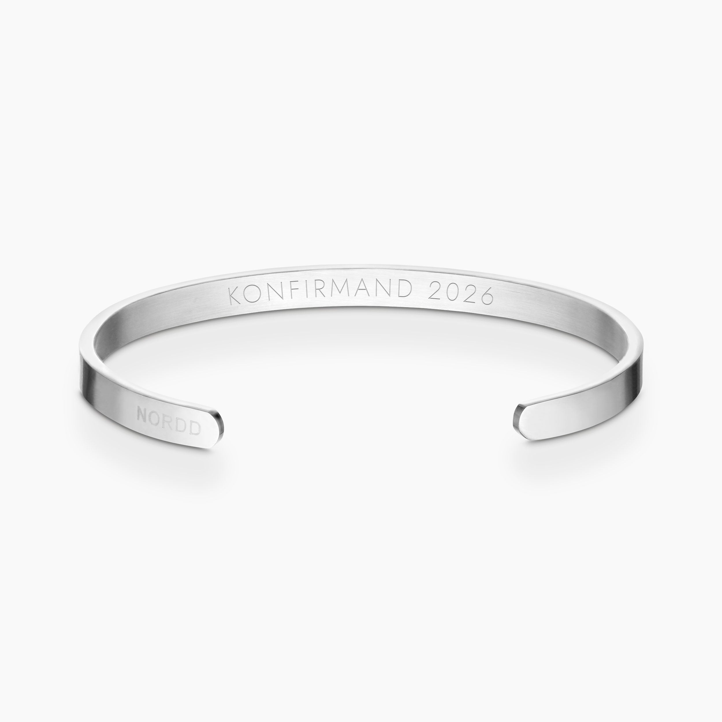 Armband med indgravering - Konfirmand 2026 - Nordd Copenhagen