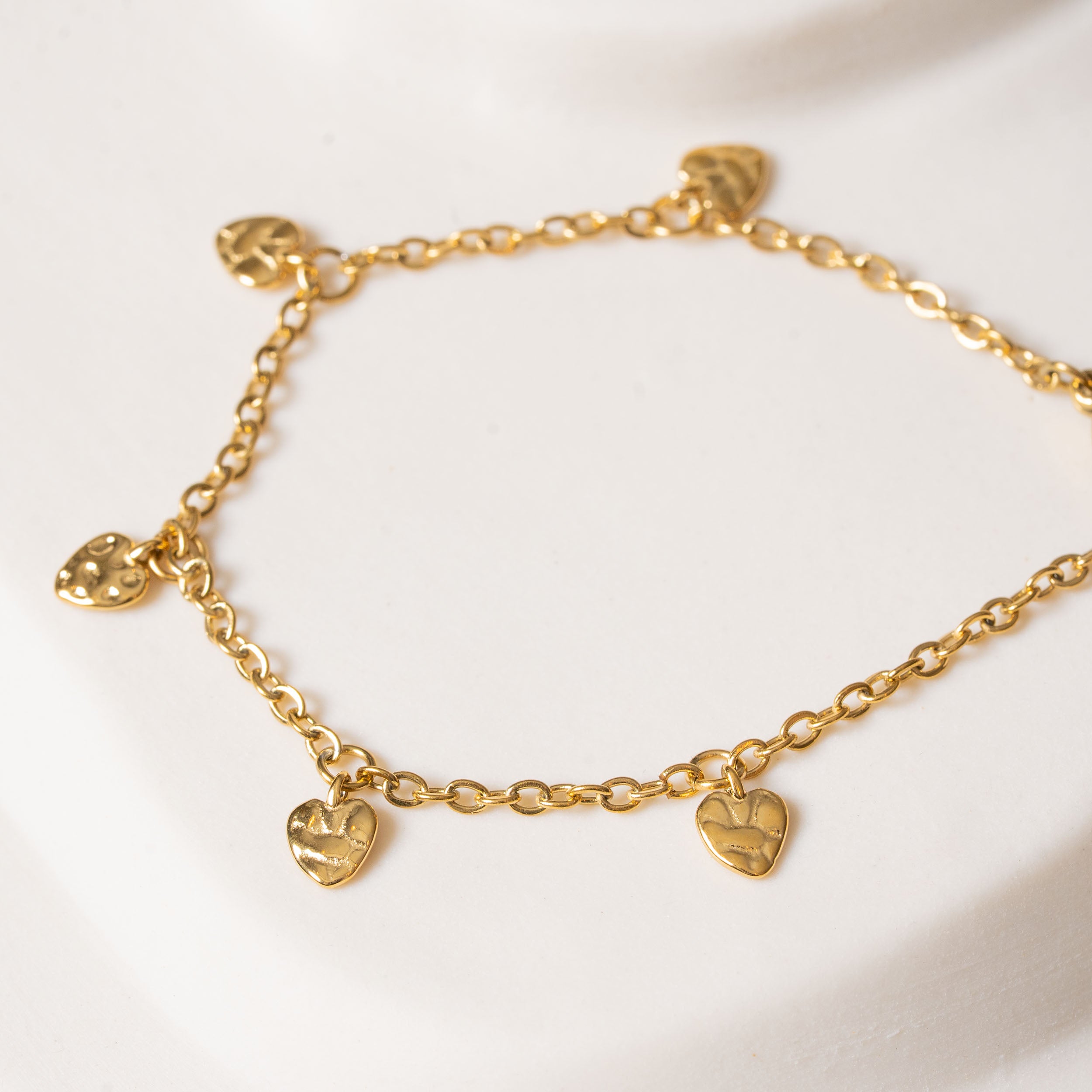 MINI HJERTE PENDANT ARMBÅND