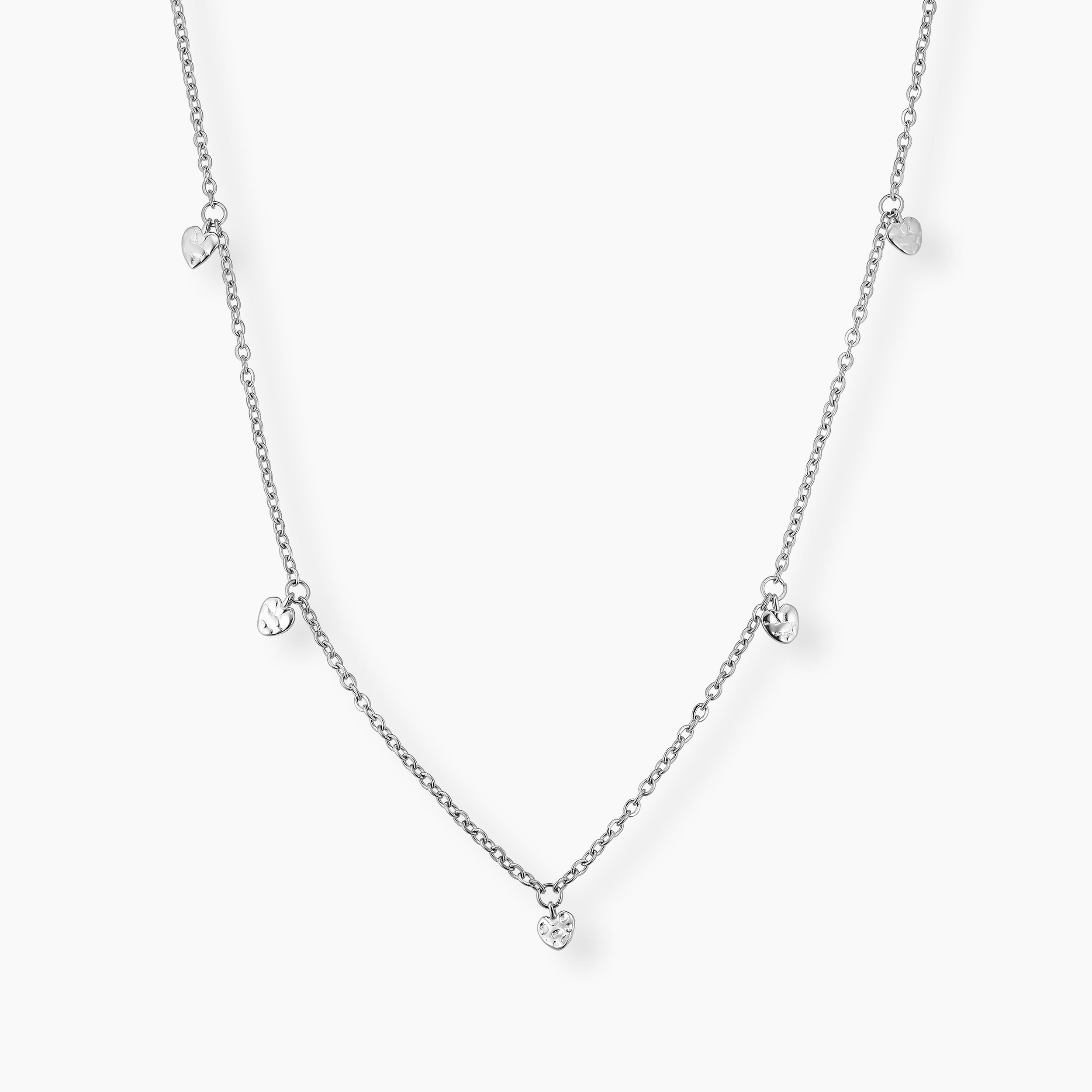 MINI HJERTE PENDANT HALSKÆDE