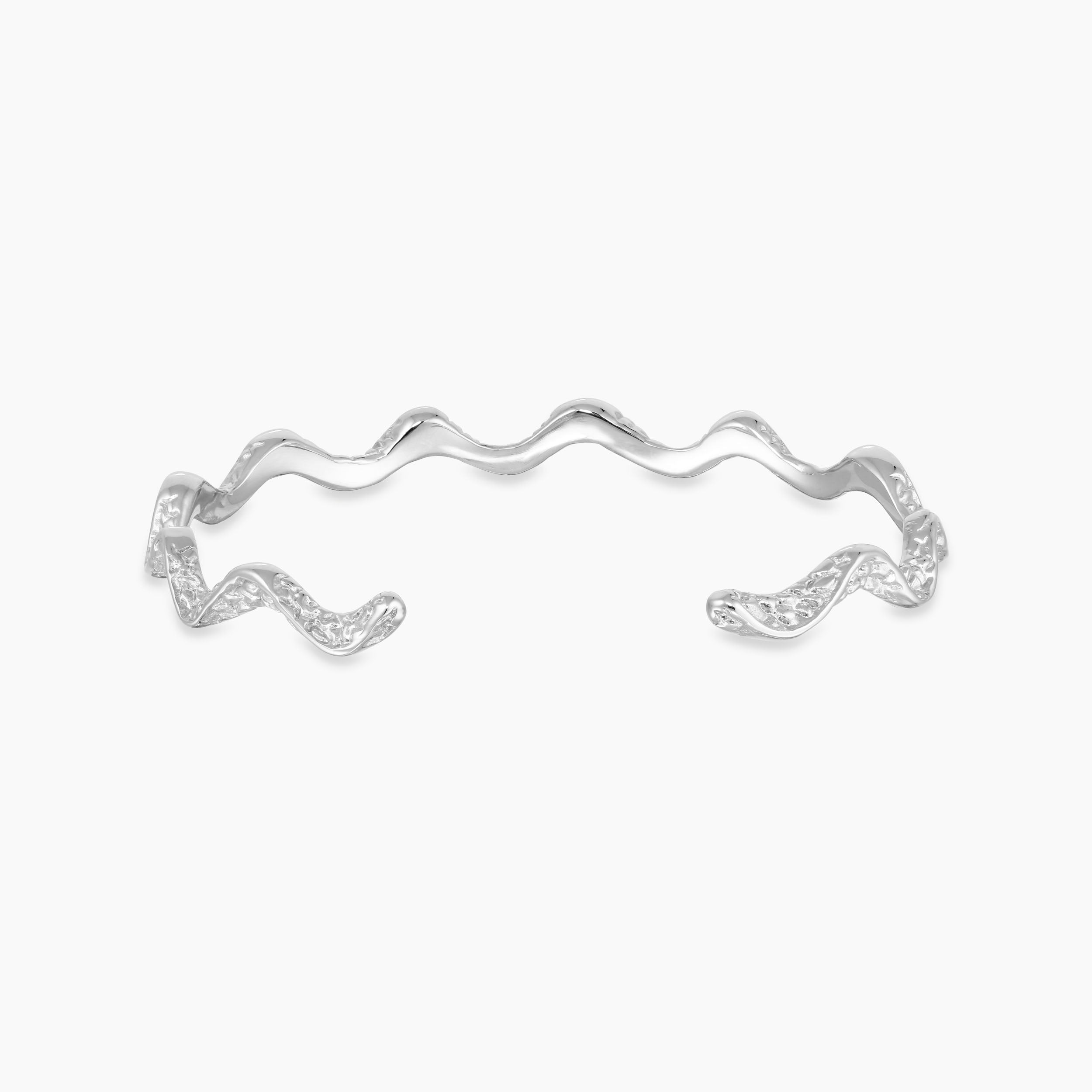 WAVES MOON SLIM JUSTERBAR ARMRING