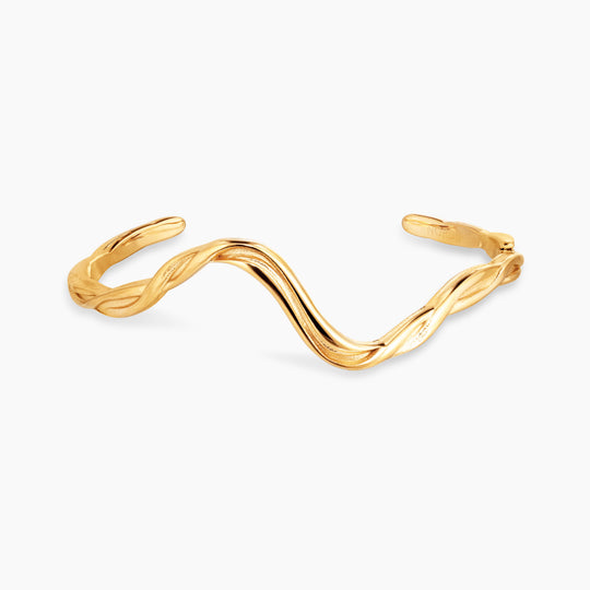 TWIST WAVES JUSTERBAR ARMRING