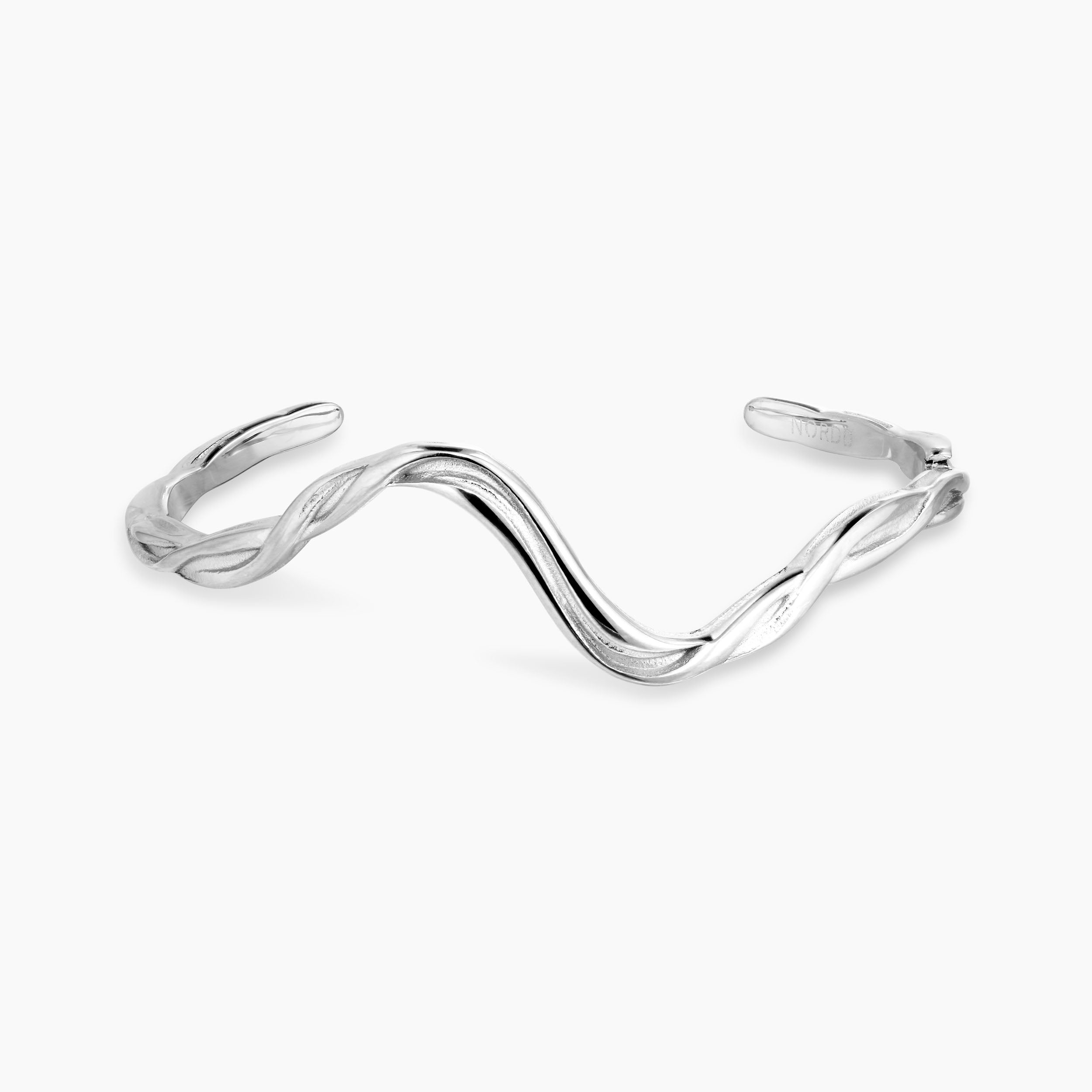 TWIST WAVES JUSTERBAR ARMRING